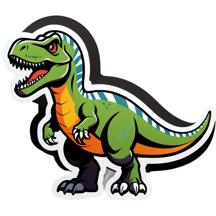 Viking dinosaur emoji