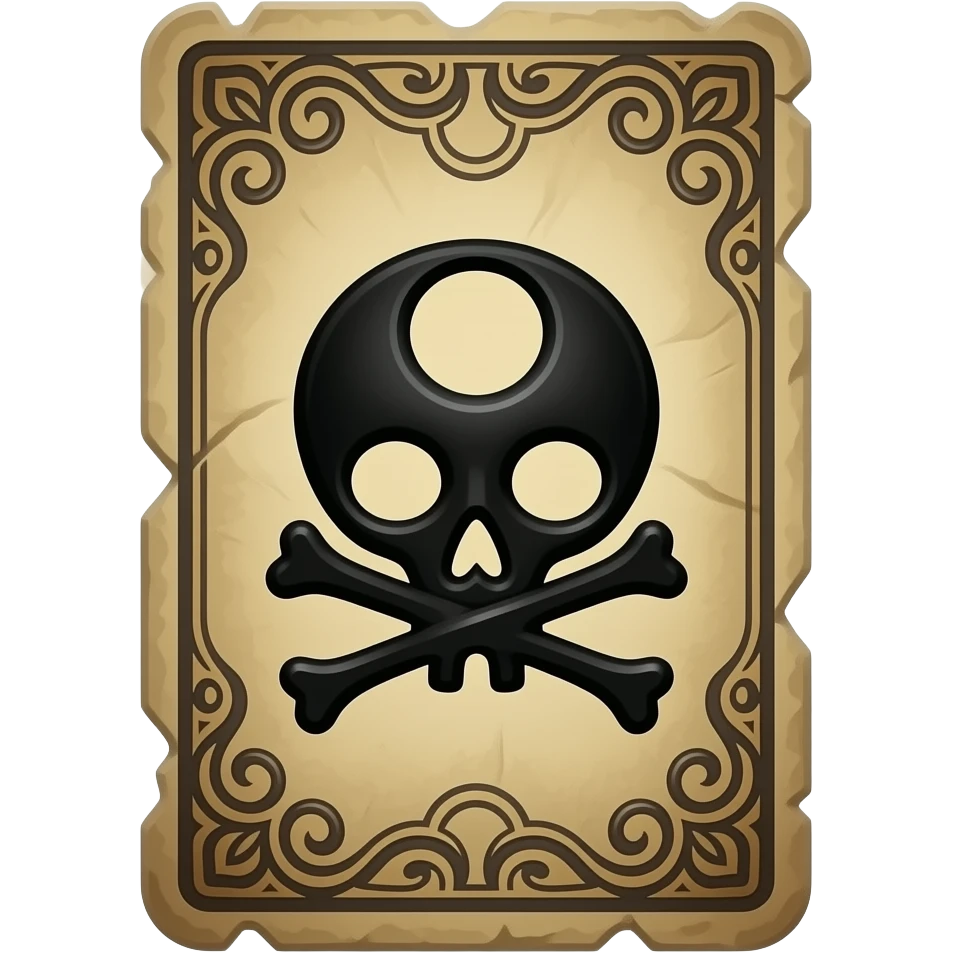 death relic card emoji