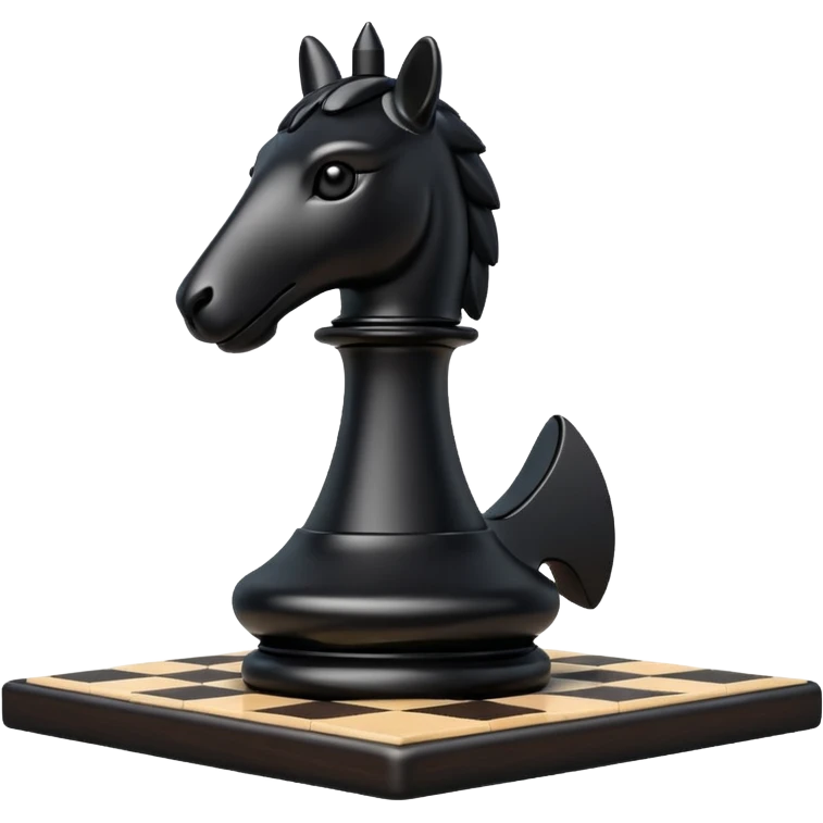 black rook chess emoji