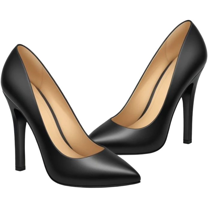 Black office pumps emoji