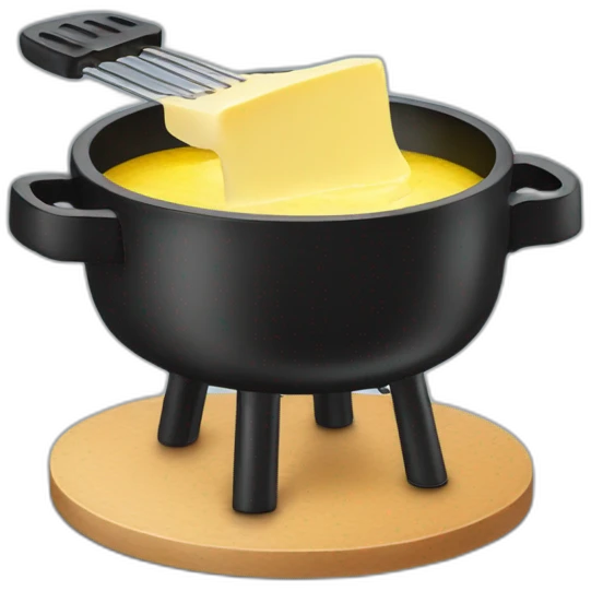 raclette fondue emoji