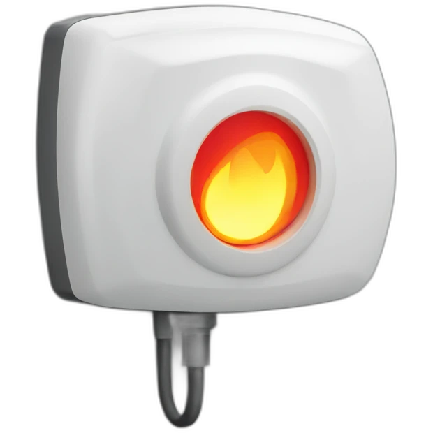 Fire detector emoji