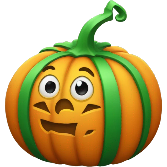 pumpkin gift box emoji