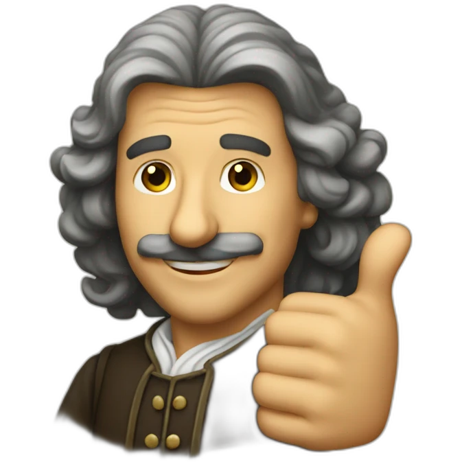Molière thumb up emoji
