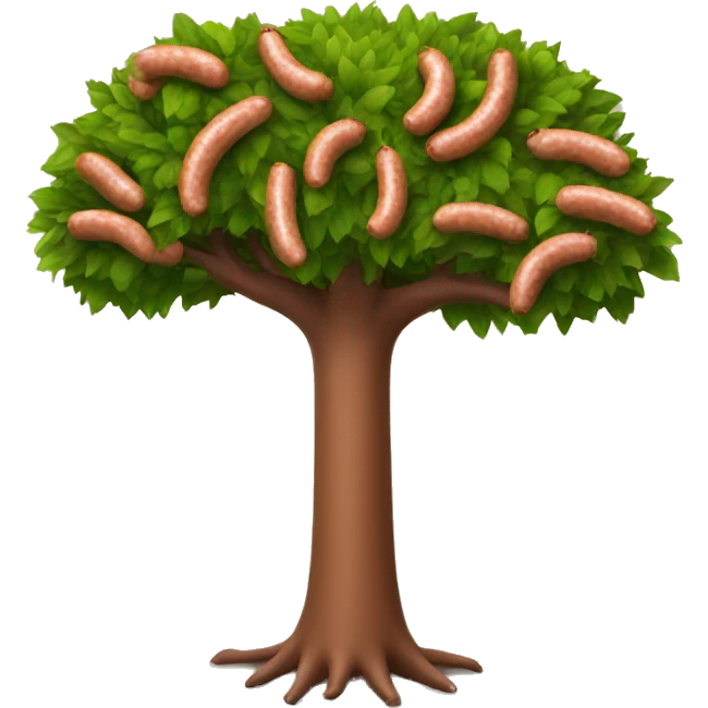 sausage tree emoji