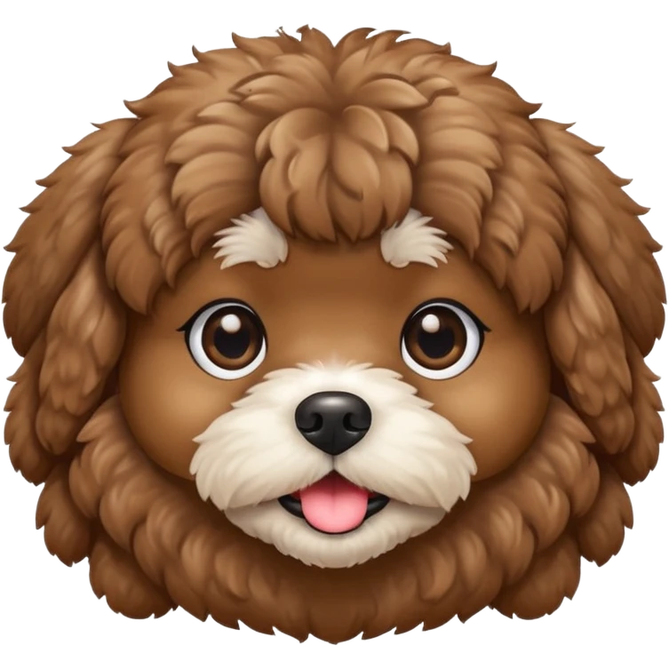 Brown Shihpoo emoji