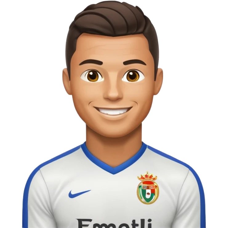 Cristiano Ronaldo football emojis emoji