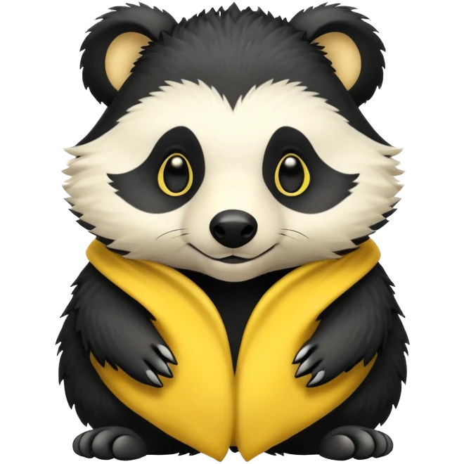 Hufflepuff badger emoji