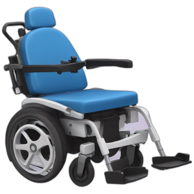 electric wheelchair emoji
