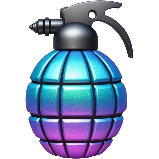 glitter grenade emoji