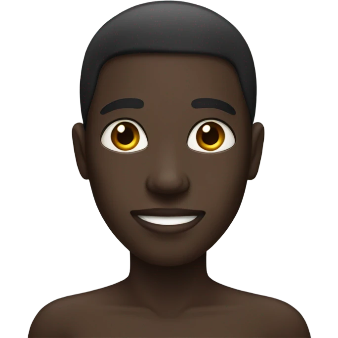 A black person  emoji