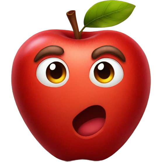 red apples emoji