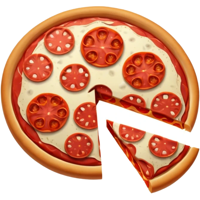 sliced peperoni emoji
