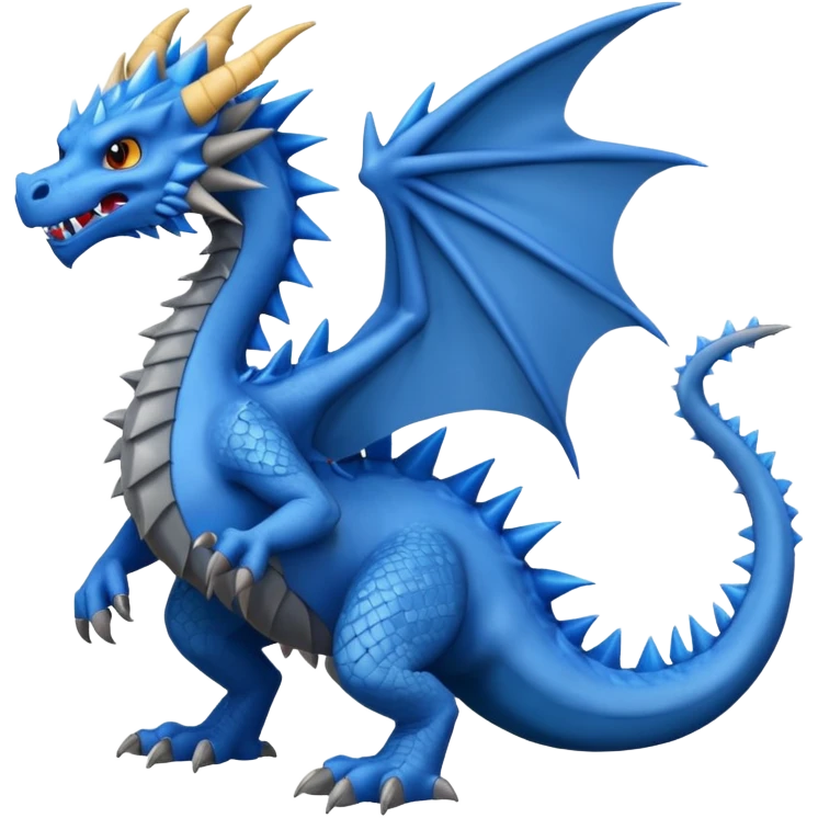 Fraxure (full body) emoji