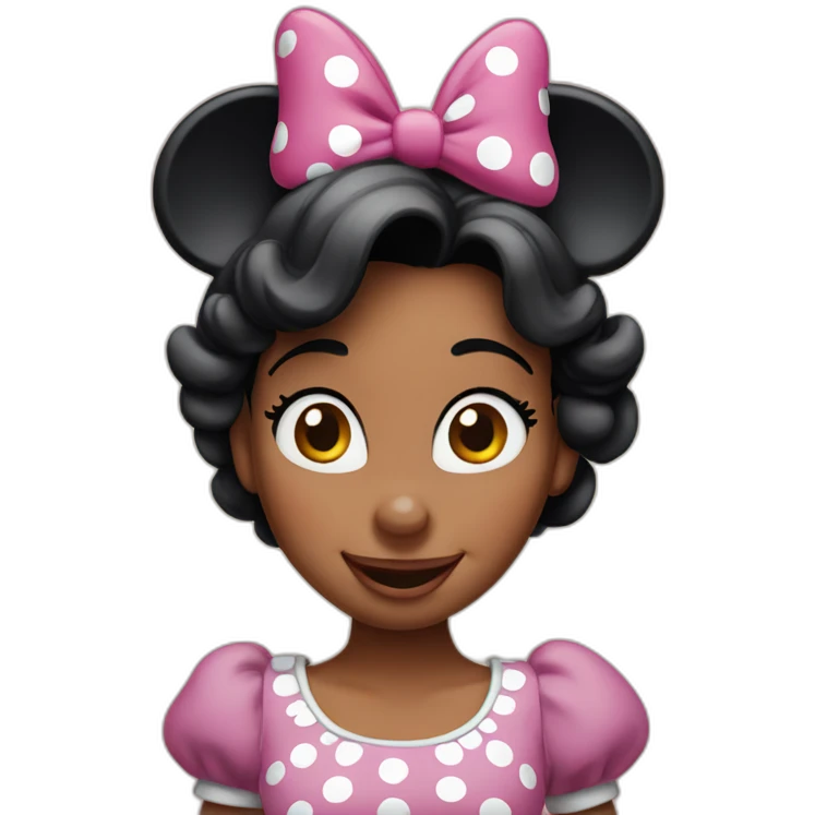 minnie mouse emoji