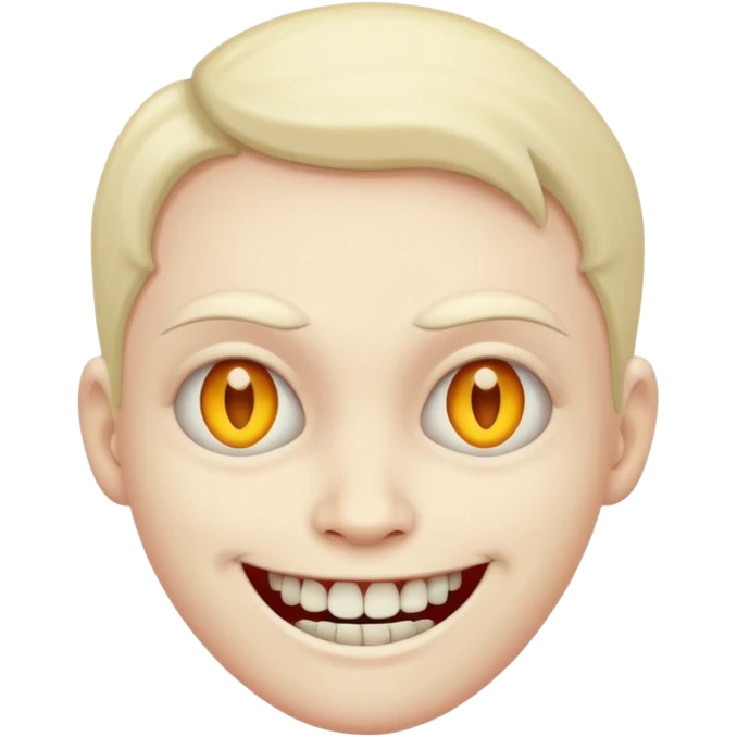 خنده ی خیلی ترس ناک emoji