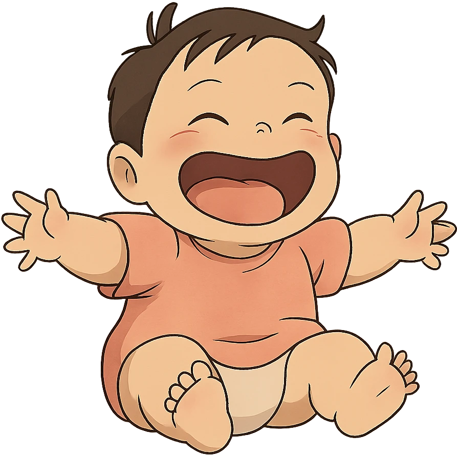 laughing baby emoji