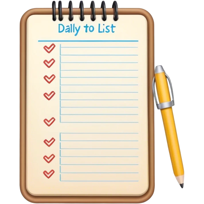 daily-to-do emoji