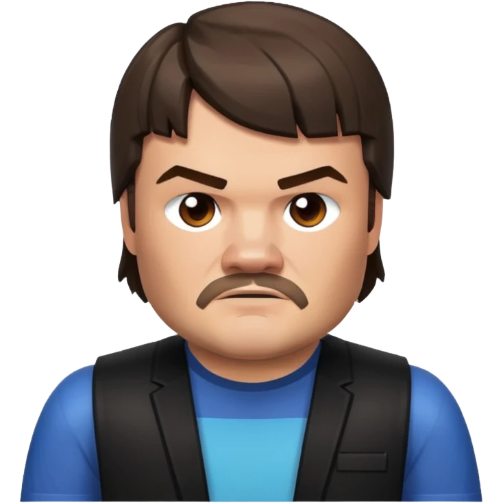 JACK BLACK FROM THE MINECRAFT MOVIE emoji