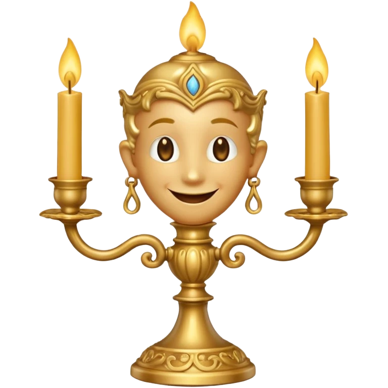 Character in Beauty and the Beast: Candlestick Lumia emoji