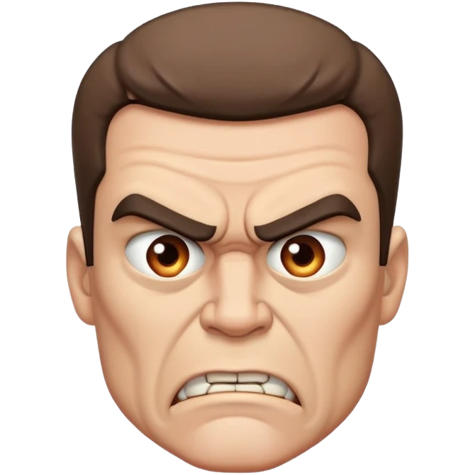 angry man emoji