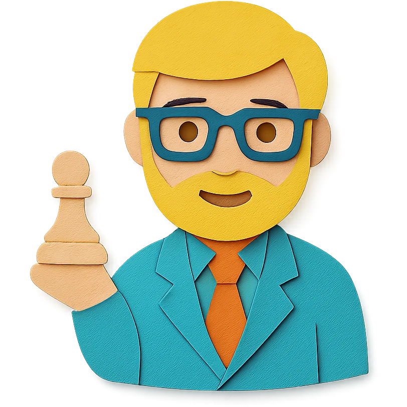 a chess coach emoji
