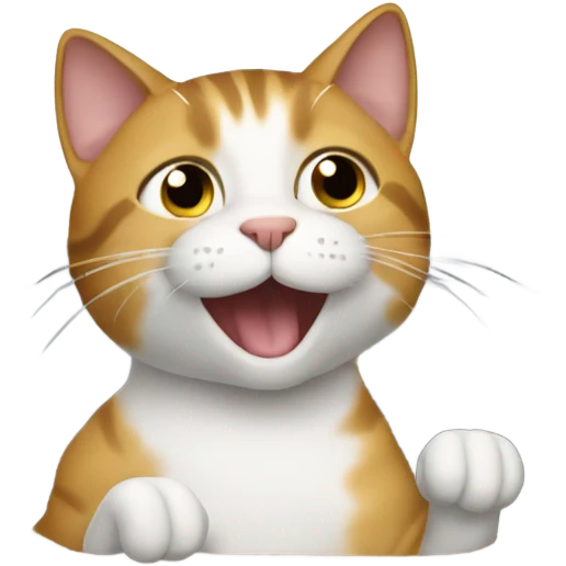one cat in a car emoji