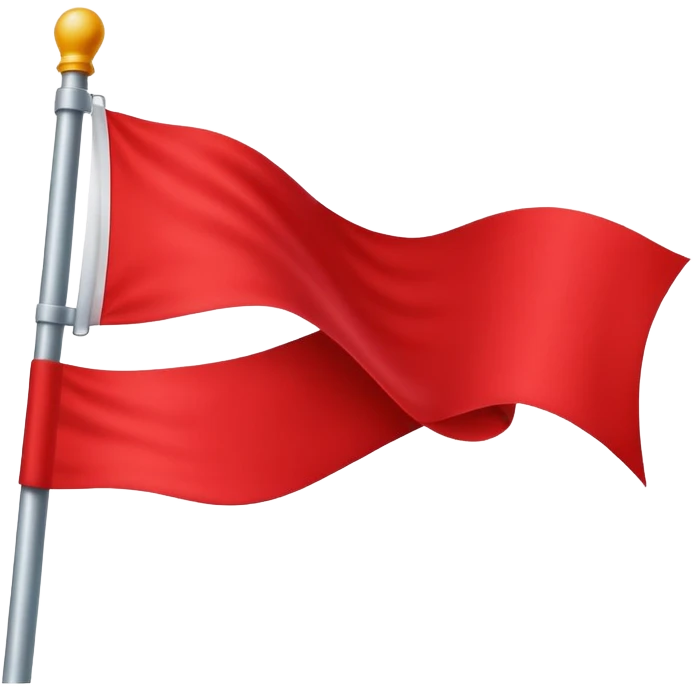 Red banner  emoji