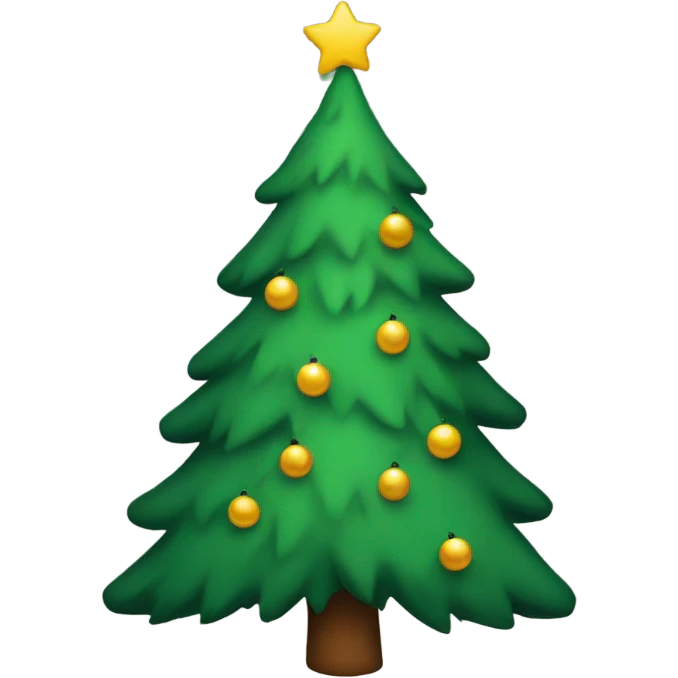 Christmas tree hunting emoji