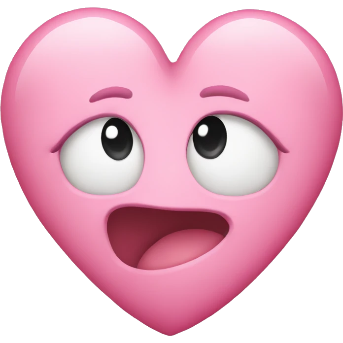 Pinky heart emoji