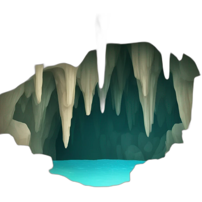 stalactites grotte emoji