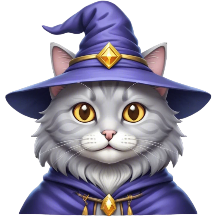 Cat Wizard emoji