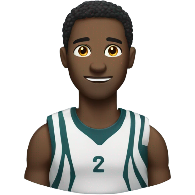 Athletic black man  emoji