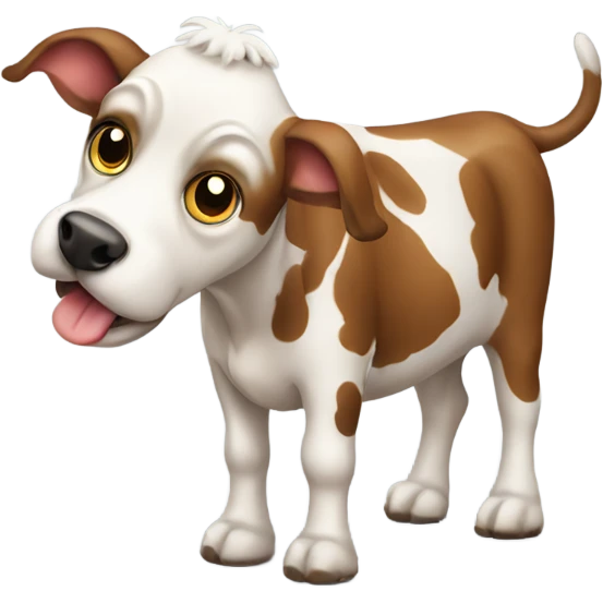 dog cow emoji
