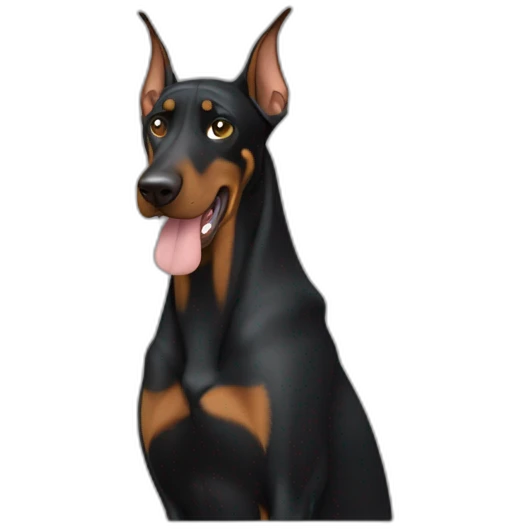 DOBERMAN FACEPALM with hand emoji