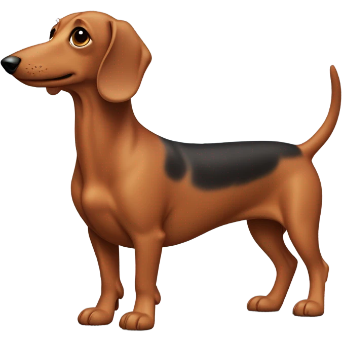 Sausage dog emoji