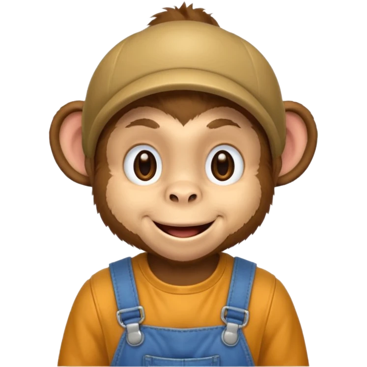 changuito con overol emoji