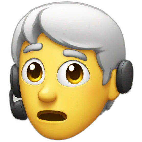 persona triste asujetando el telefono emoji