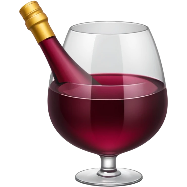 sticker de una pesa pequeña de color vino en full HD 4K emoji