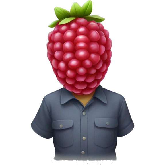 raspberry emoji