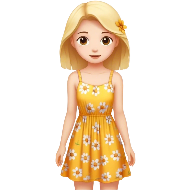 Girl summer emoji