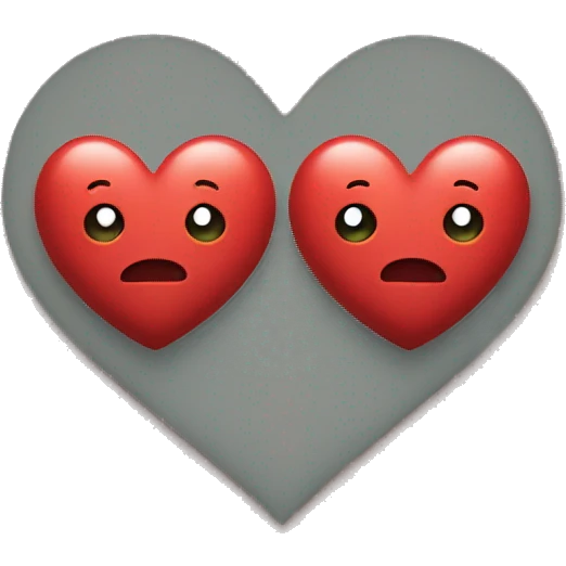 two hearts emoji