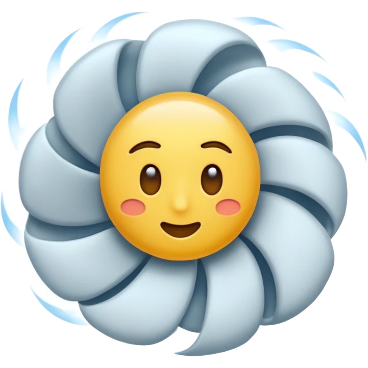 el viento emoji