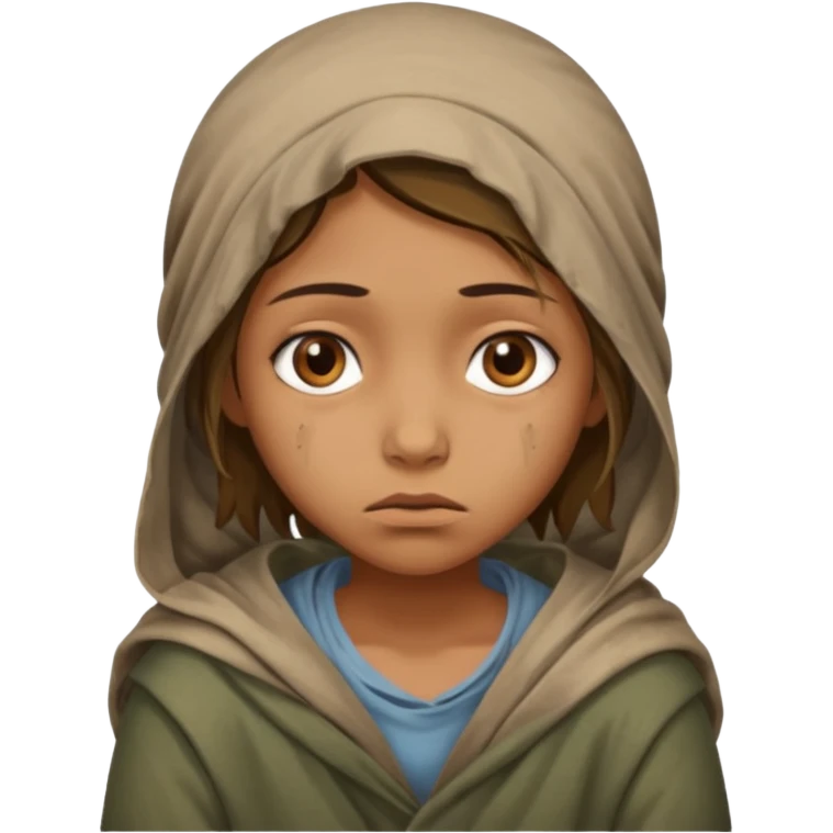 beggar girl emoji