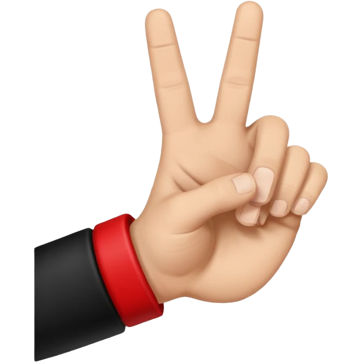 Texas Tech Guns up hand emoji