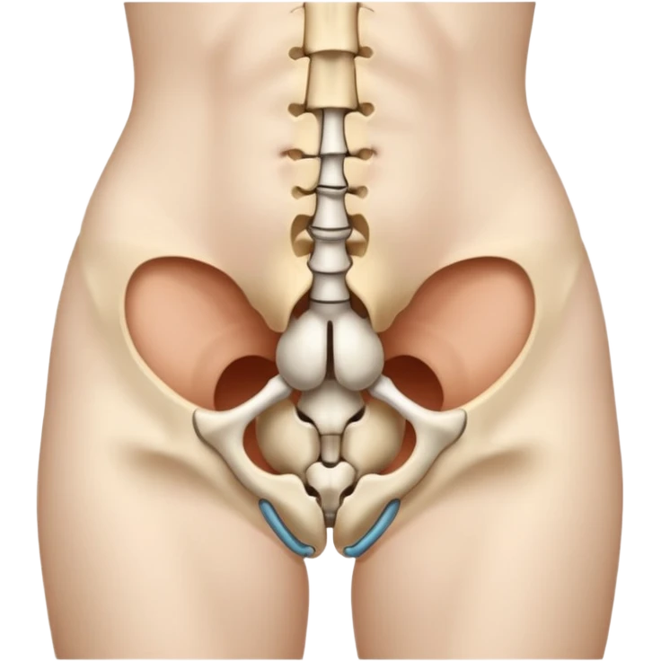 woman Pelvic bone emoji