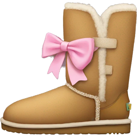 Uggs with bows emoji