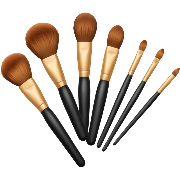 Makeup brushes emoji