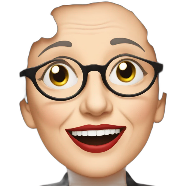 Edith Piaf qui chante emoji
