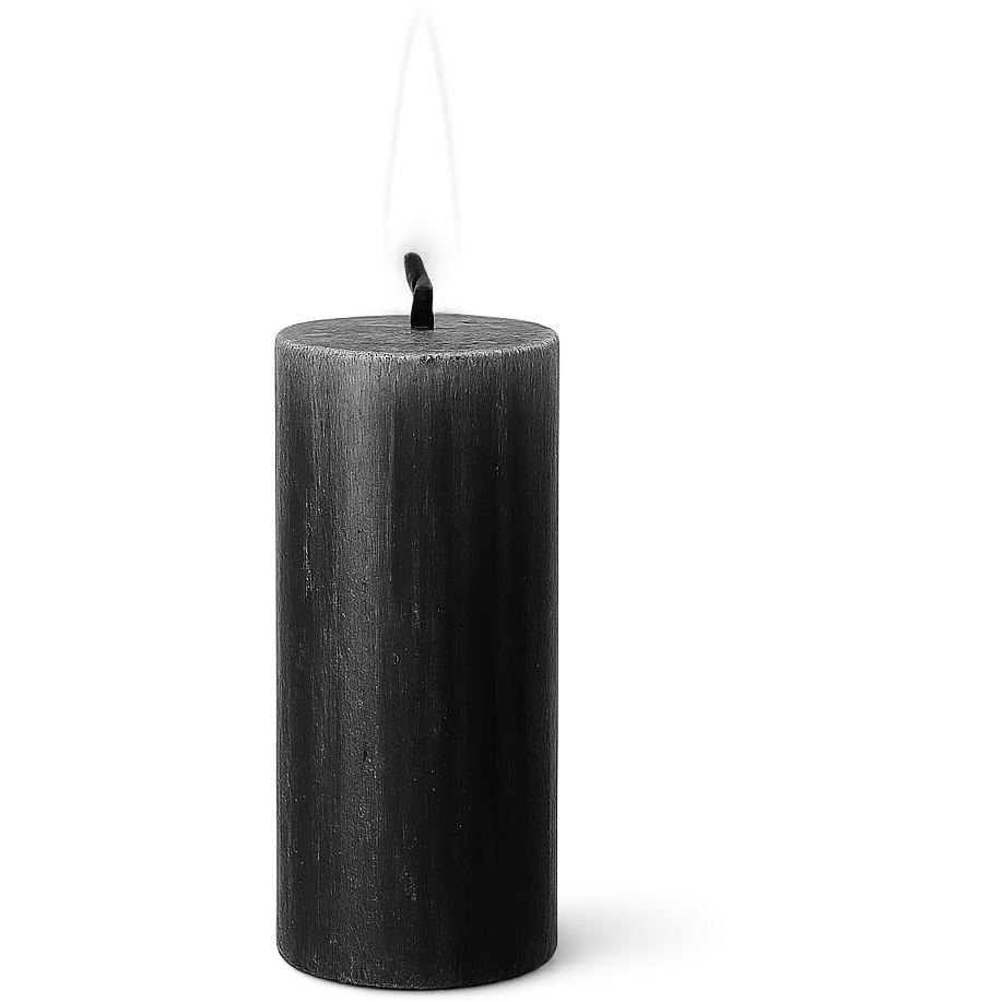 black white candle , remove background emoji